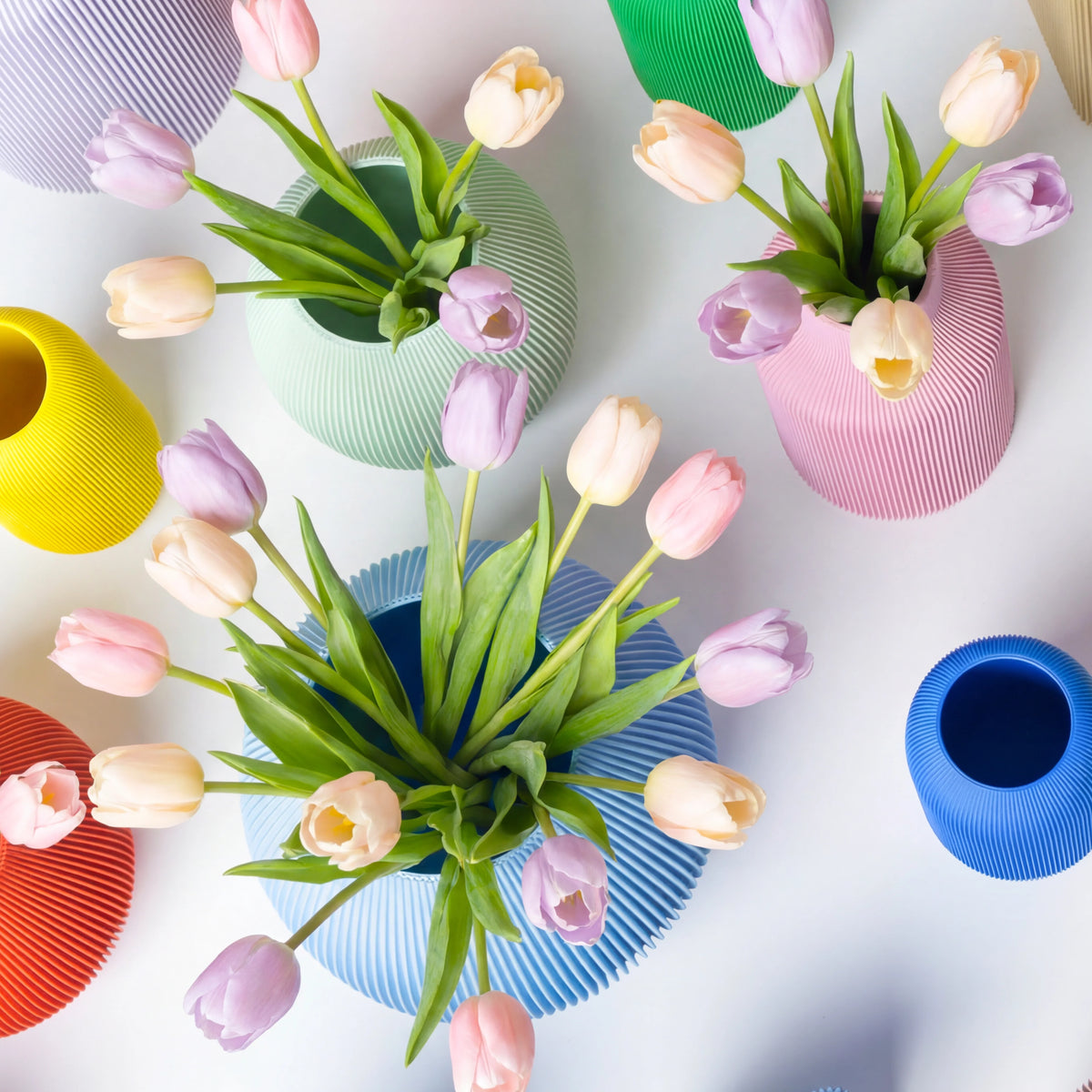 Die perfekte Vase für Tulpen